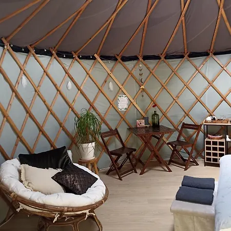 Tente de luxe L'échappée Au Jardin, Yourte Bucolique